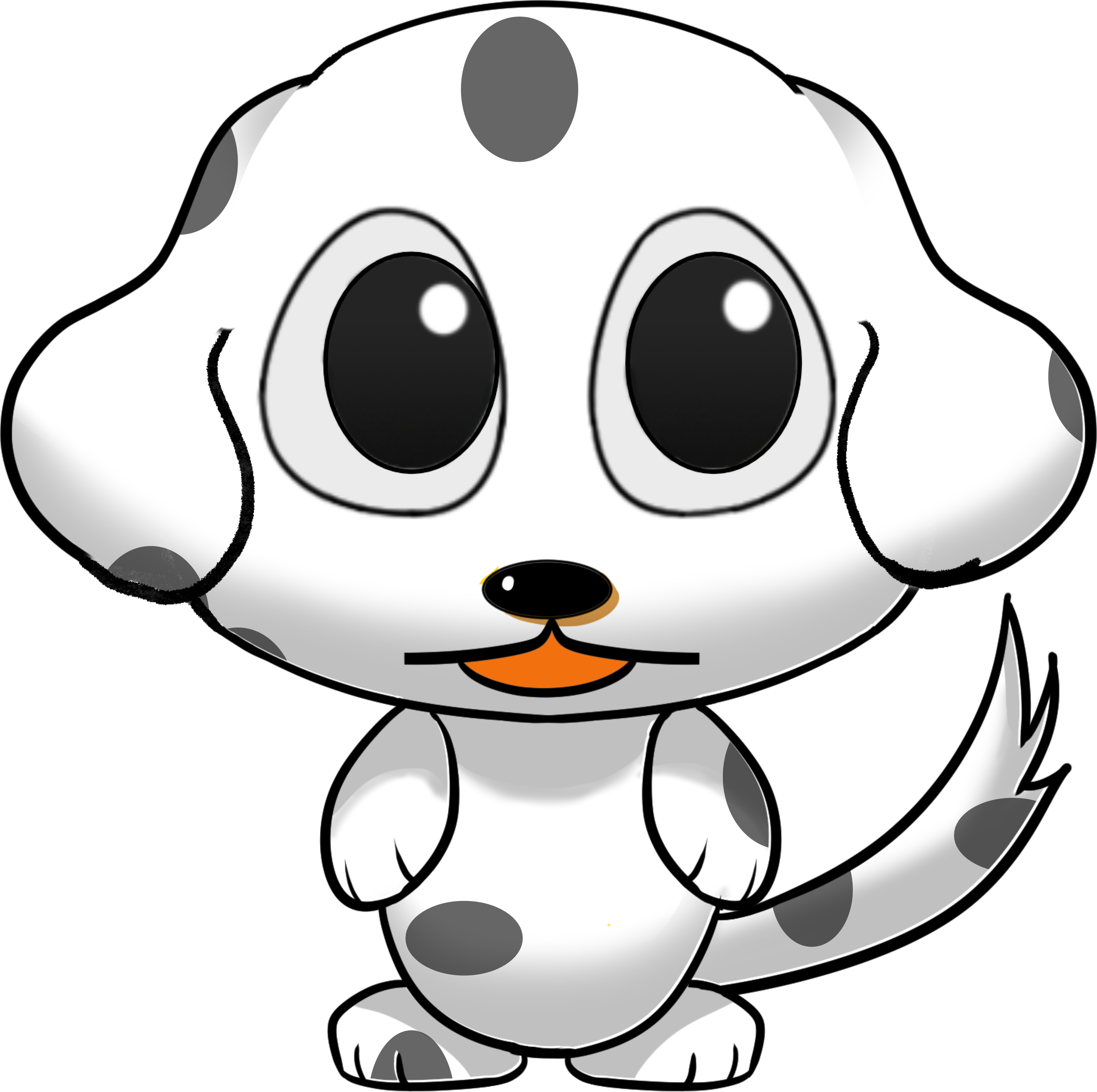 Cartoon Dalmatian SongBuddy character